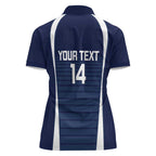 Custom Victoria Cricket Women Polo Shirt Go Champions - Sporty Style