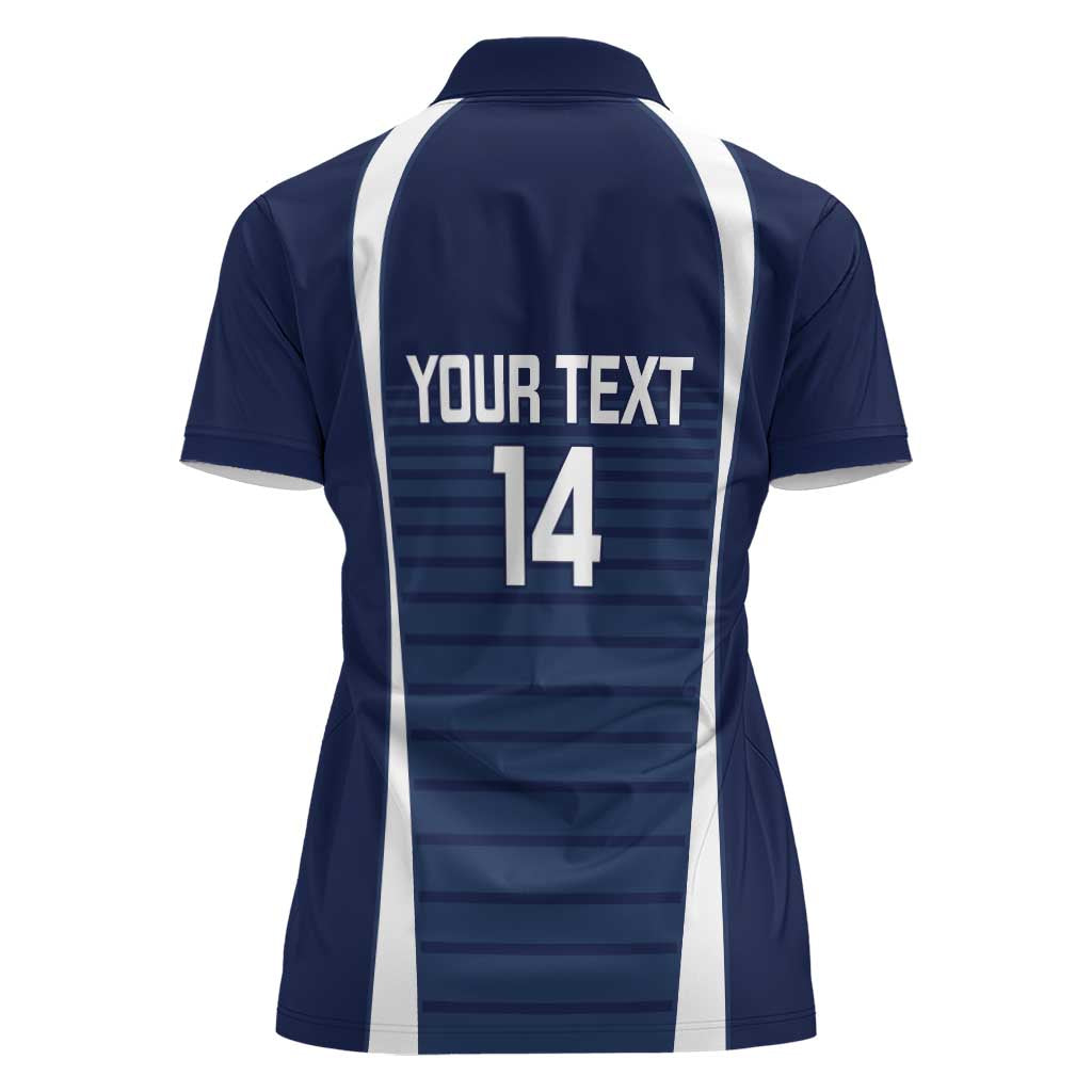 Custom Victoria Cricket Women Polo Shirt Go Champions - Sporty Style