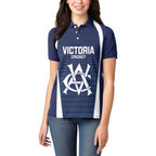 Custom Victoria Cricket Women Polo Shirt Go Champions - Sporty Style