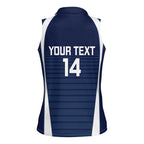 Custom Victoria Cricket Women Sleeveless Polo Shirt Go Champions - Sporty Style