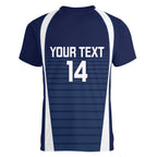 Custom Victoria Cricket Women V-Neck T-Shirt Go Champions - Sporty Style