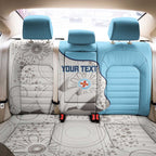 Custom New South Wales Cricket Back Car Seat Cover Go NSW - Aboriginal Art