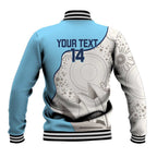 Custom New South Wales Cricket Baseball Jacket Go NSW - Aboriginal Art