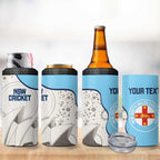 Custom New South Wales Cricket 4 in 1 Can Cooler Tumbler Go NSW - Aboriginal Art