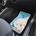 Custom New South Wales Cricket Car Mats Go NSW - Aboriginal Art
