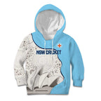 Custom New South Wales Cricket Kid Hoodie Go NSW - Aboriginal Art