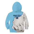 Custom New South Wales Cricket Kid Hoodie Go NSW - Aboriginal Art