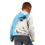 Custom New South Wales Cricket Kid Hoodie Go NSW - Aboriginal Art