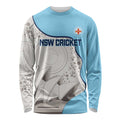Custom New South Wales Cricket Long Sleeve Shirt Go NSW - Aboriginal Art
