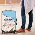 Custom New South Wales Cricket Luggage Cover Go NSW - Aboriginal Art