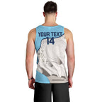 Custom New South Wales Cricket Men Tank Top Go NSW - Aboriginal Art