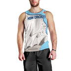 Custom New South Wales Cricket Men Tank Top Go NSW - Aboriginal Art