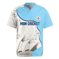 Custom New South Wales Cricket Rugby Jersey Go NSW - Aboriginal Art