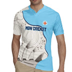 Custom New South Wales Cricket Rugby Jersey Go NSW - Aboriginal Art