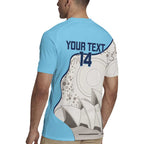Custom New South Wales Cricket Rugby Jersey Go NSW - Aboriginal Art