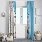 Custom New South Wales Cricket Window Curtain Go NSW - Aboriginal Art