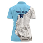 Custom New South Wales Cricket Women Polo Shirt Go NSW - Aboriginal Art