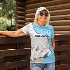 Custom New South Wales Cricket Women Polo Shirt Go NSW - Aboriginal Art