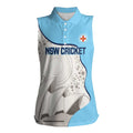 Custom New South Wales Cricket Women Sleeveless Polo Shirt Go NSW - Aboriginal Art