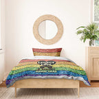 Free To Be Sydney Mardi Gras Bedding Set Legacy Of Love