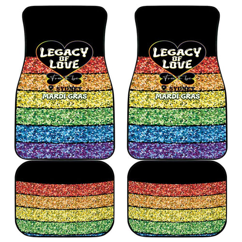 Free To Be Sydney Mardi Gras Car Mats Legacy Of Love