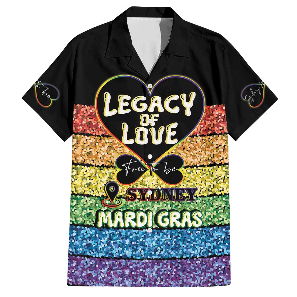 Free To Be Sydney Mardi Gras Hawaiian Shirt Legacy Of Love