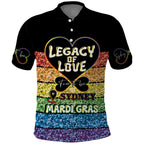 Free To Be Sydney Mardi Gras Polo Shirt Legacy Of Love