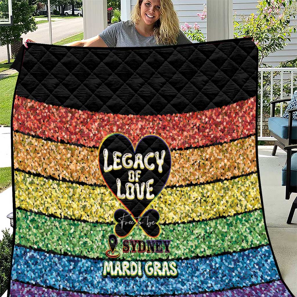 Free To Be Sydney Mardi Gras Quilt Legacy Of Love