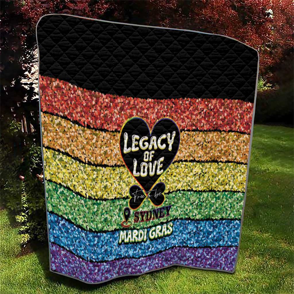 Free To Be Sydney Mardi Gras Quilt Legacy Of Love