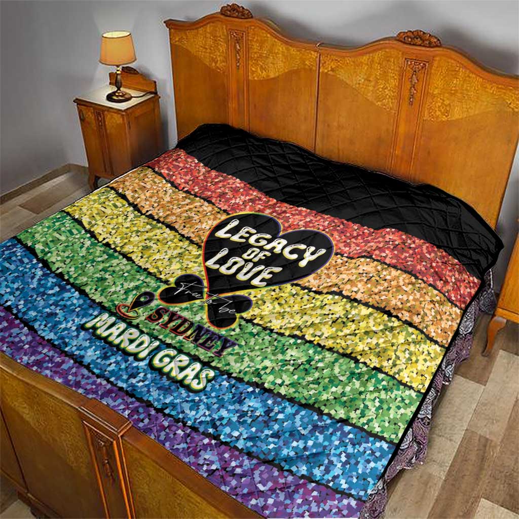 Free To Be Sydney Mardi Gras Quilt Legacy Of Love