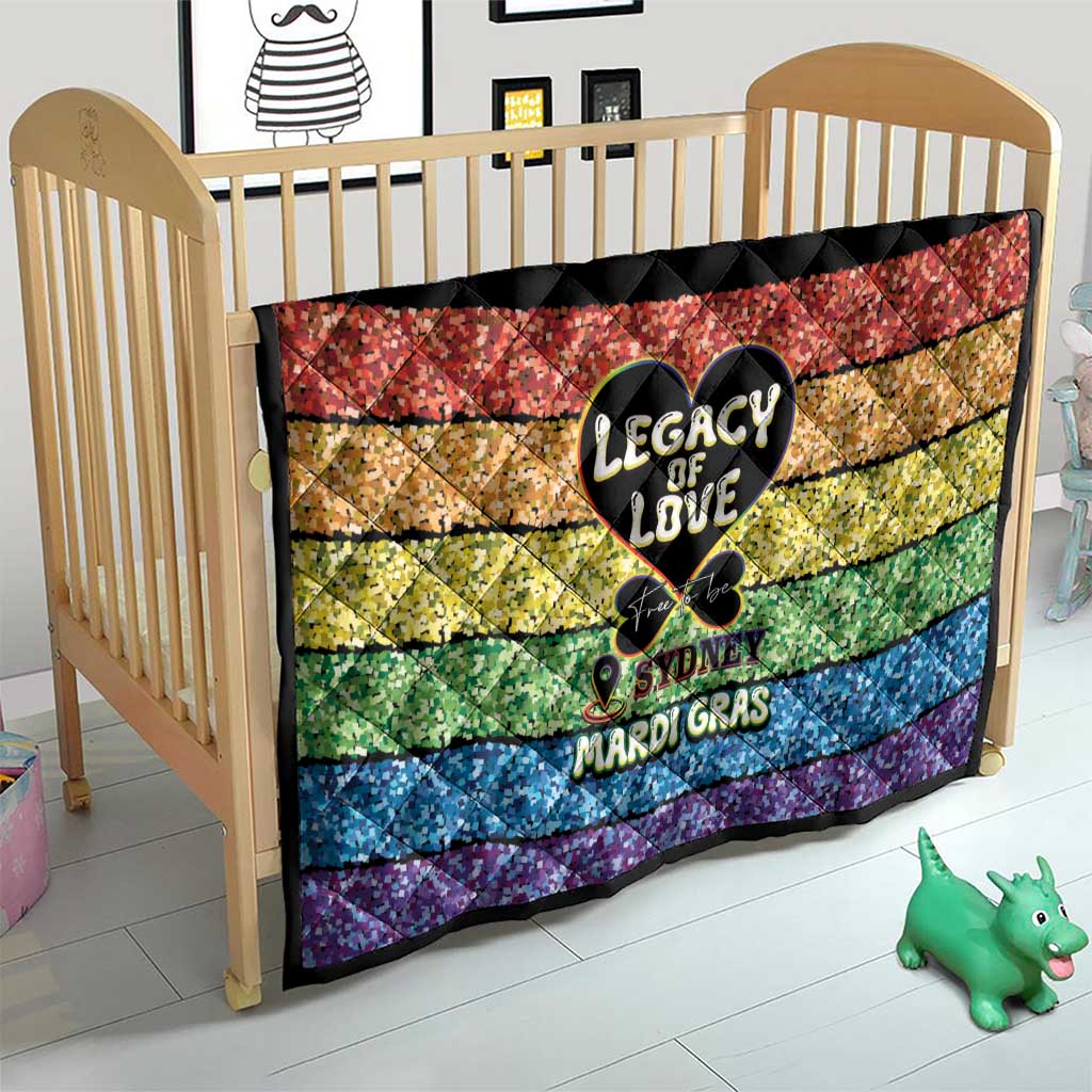 Free To Be Sydney Mardi Gras Quilt Legacy Of Love