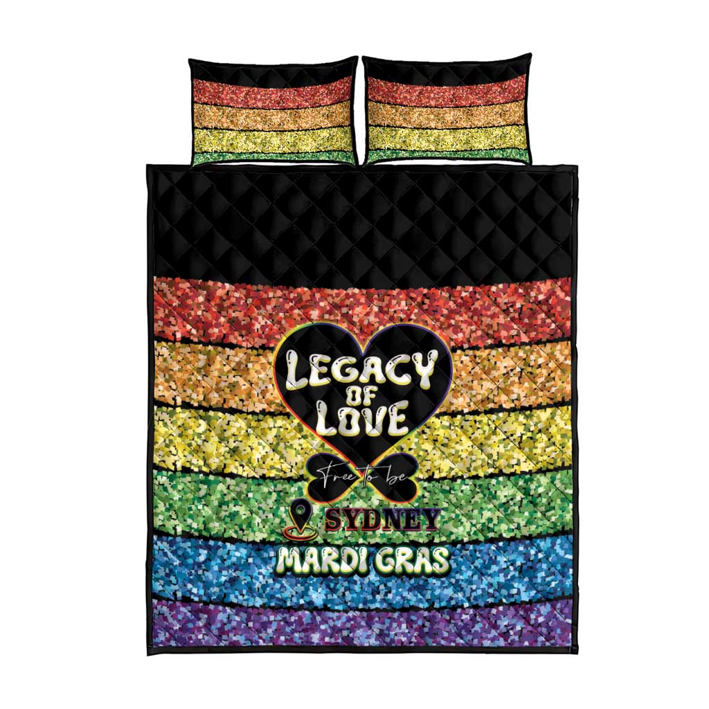 Free To Be Sydney Mardi Gras Quilt Bed Set Legacy Of Love