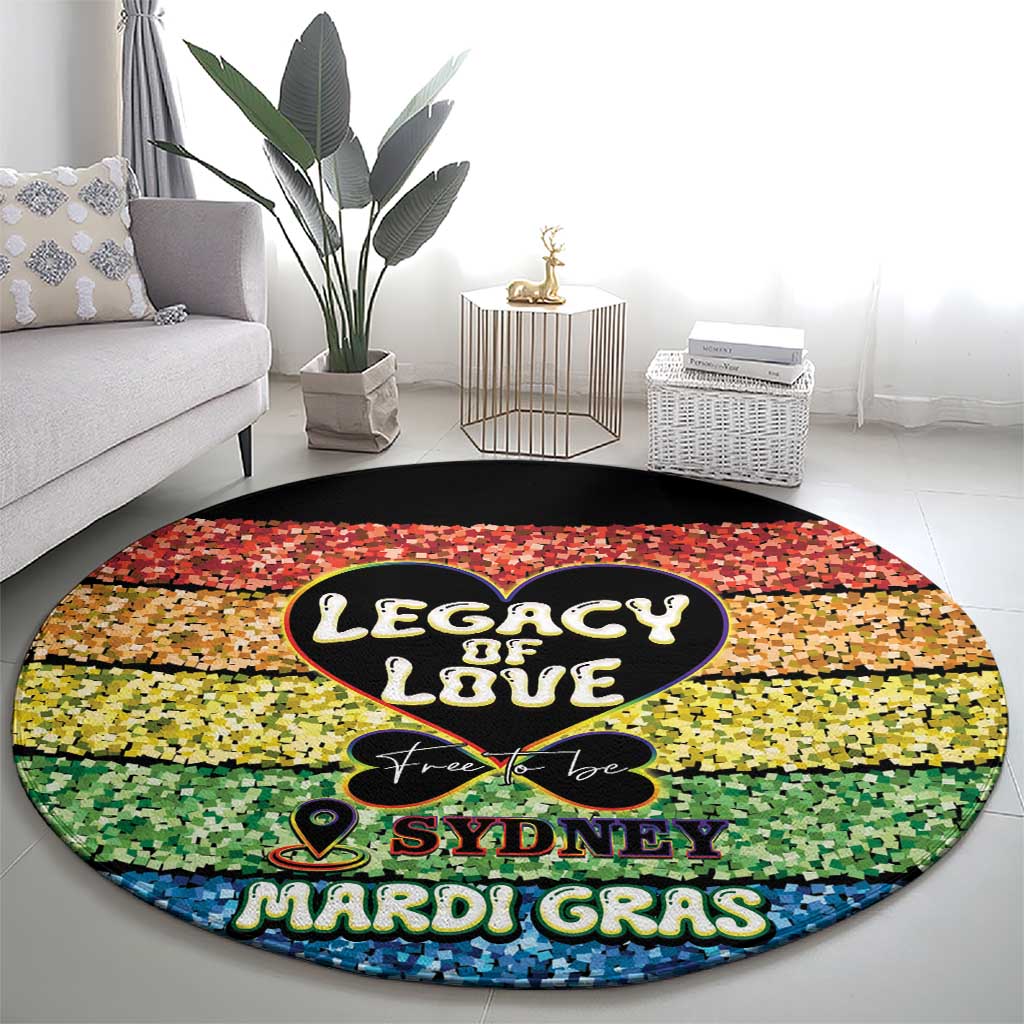 Free To Be Sydney Mardi Gras Round Carpet Legacy Of Love