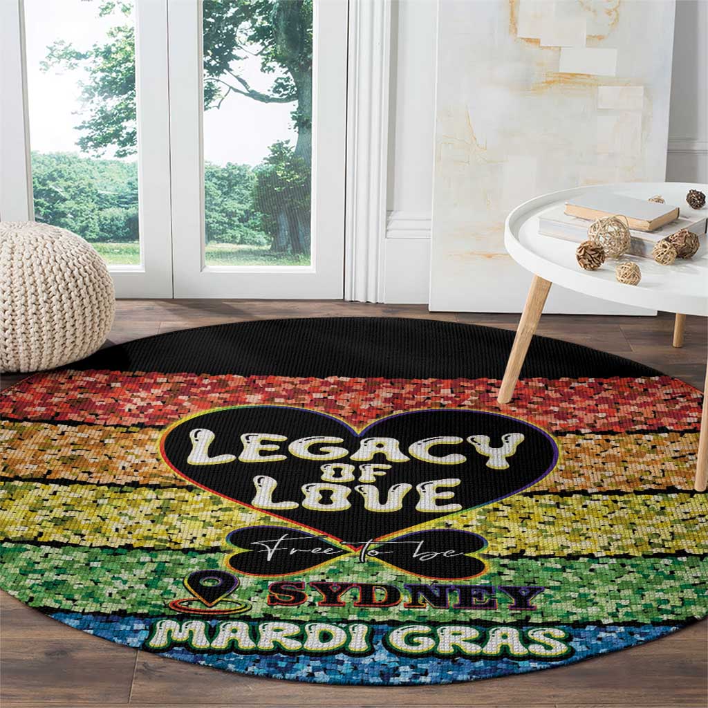 Free To Be Sydney Mardi Gras Round Carpet Legacy Of Love