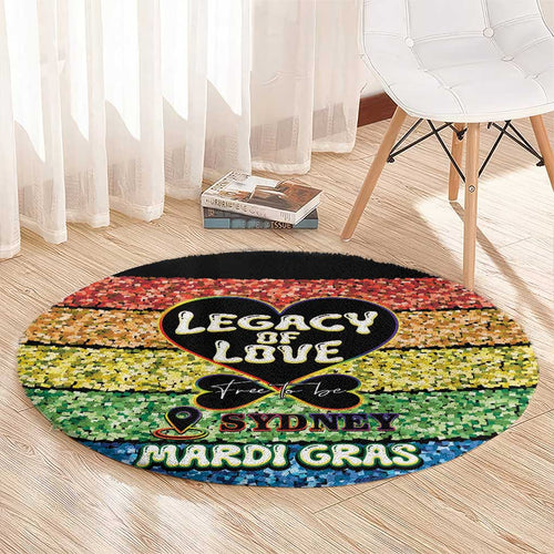 Free To Be Sydney Mardi Gras Round Carpet Legacy Of Love