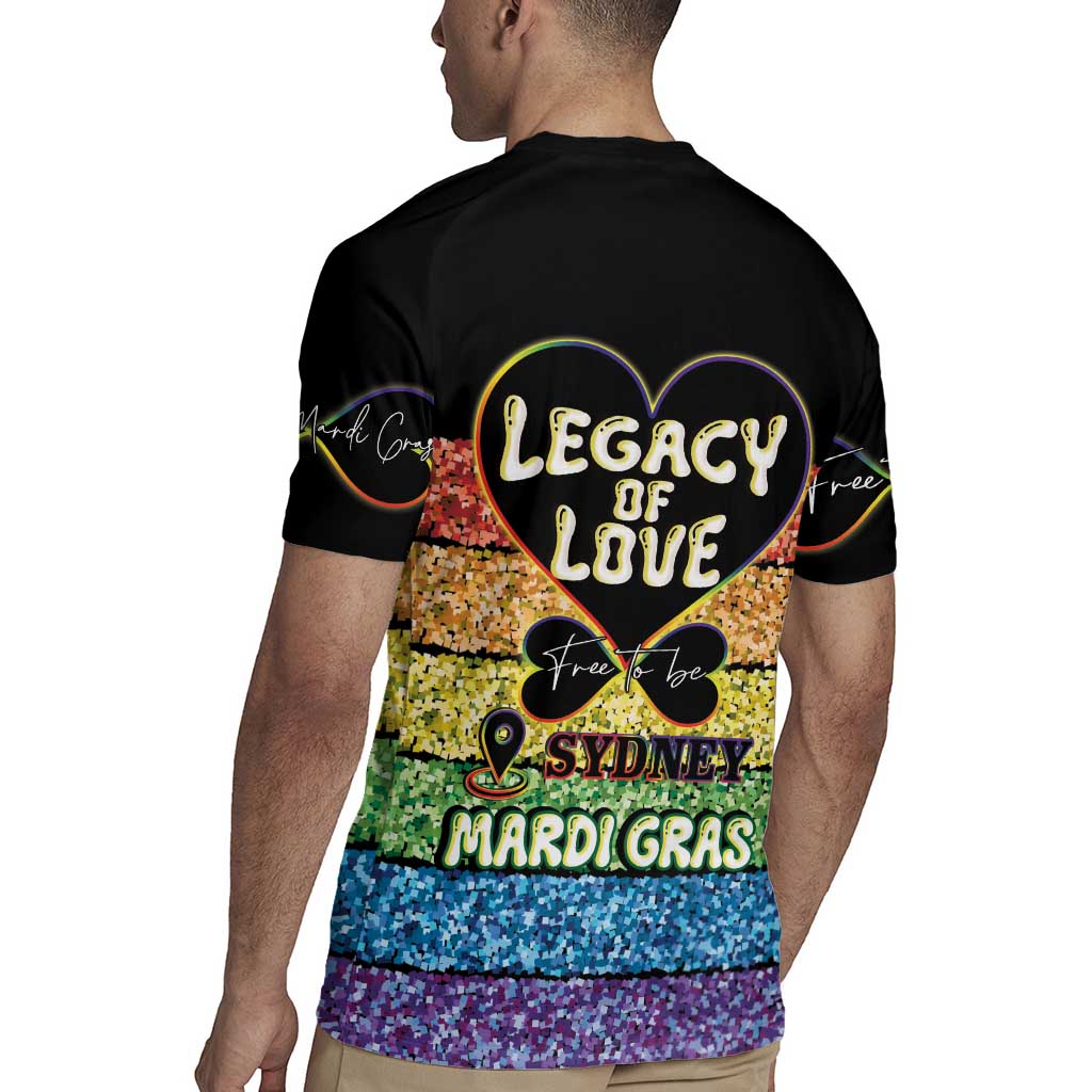 Free To Be Sydney Mardi Gras Rugby Jersey Legacy Of Love