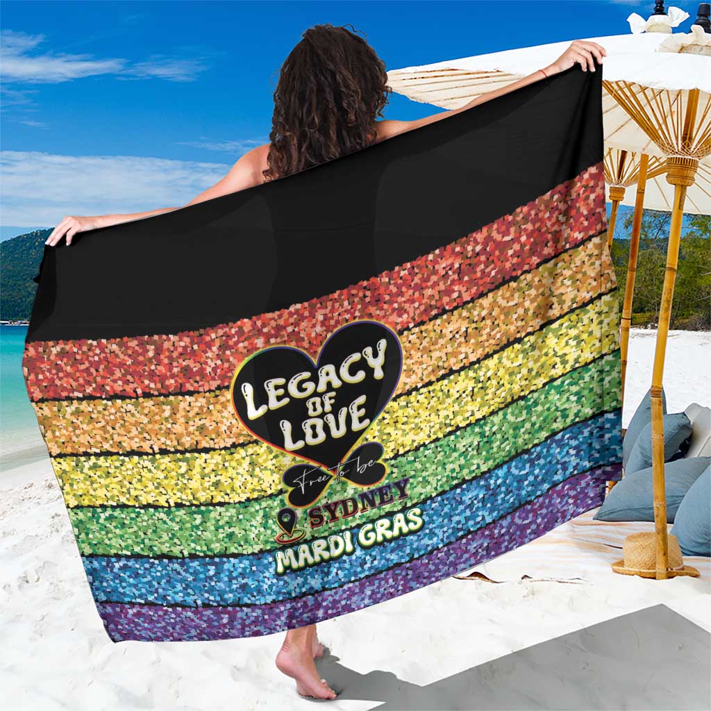 Free To Be Sydney Mardi Gras Sarong Legacy Of Love