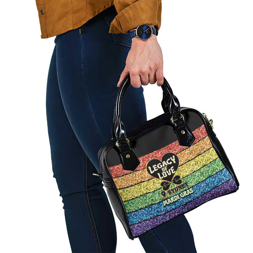 Free To Be Sydney Mardi Gras Shoulder Handbag Legacy Of Love