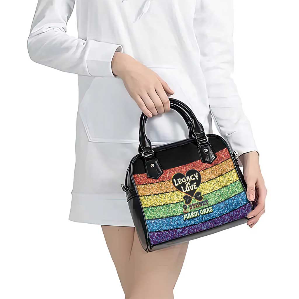 Free To Be Sydney Mardi Gras Shoulder Handbag Legacy Of Love