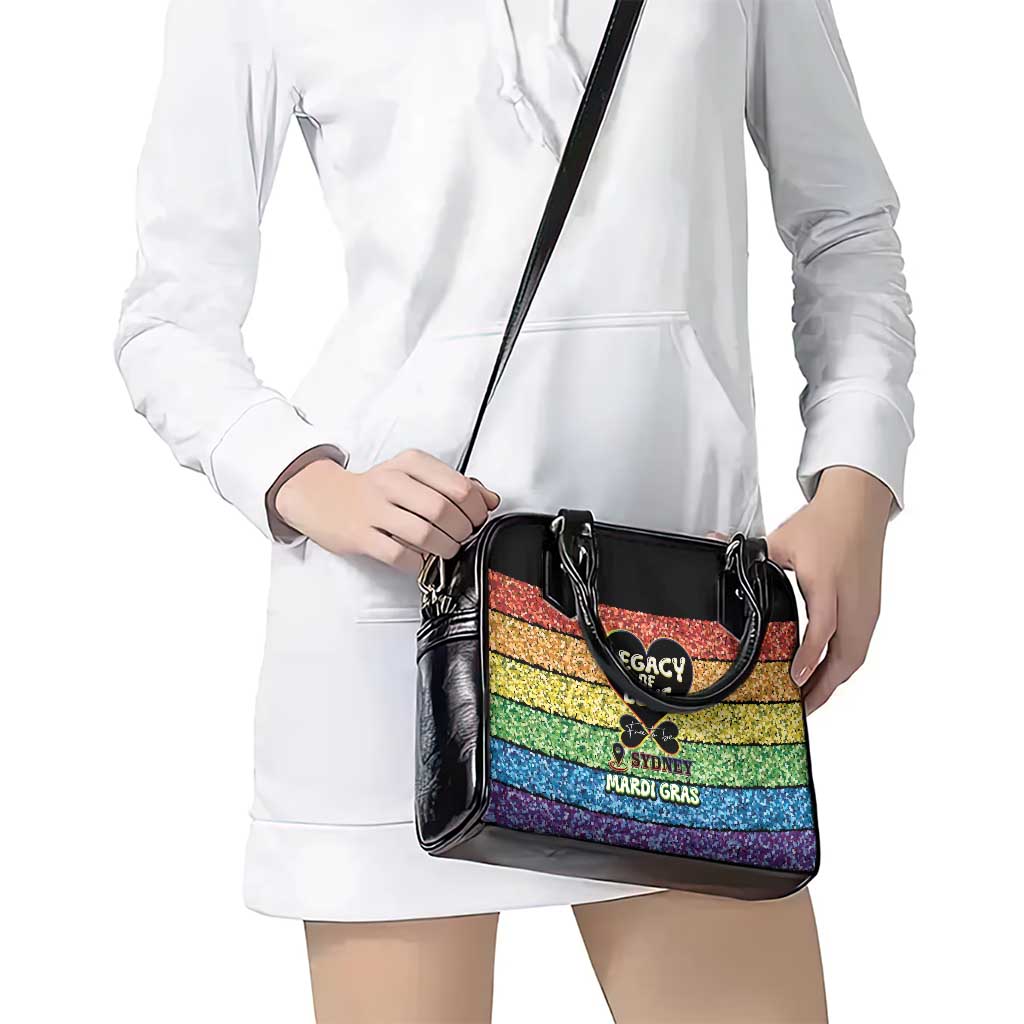 Free To Be Sydney Mardi Gras Shoulder Handbag Legacy Of Love