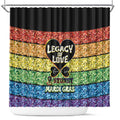 Free To Be Sydney Mardi Gras Shower Curtain Legacy Of Love