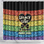 Free To Be Sydney Mardi Gras Shower Curtain Legacy Of Love