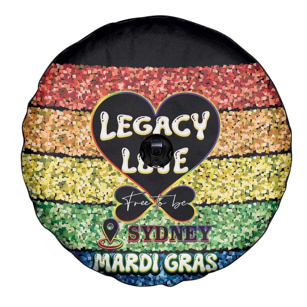 Free To Be Sydney Mardi Gras Spare Tire Cover Legacy Of Love