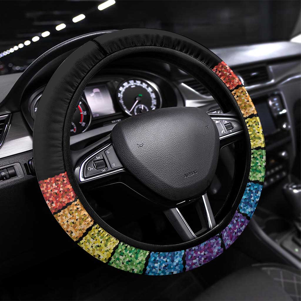 Free To Be Sydney Mardi Gras Steering Wheel Cover Legacy Of Love