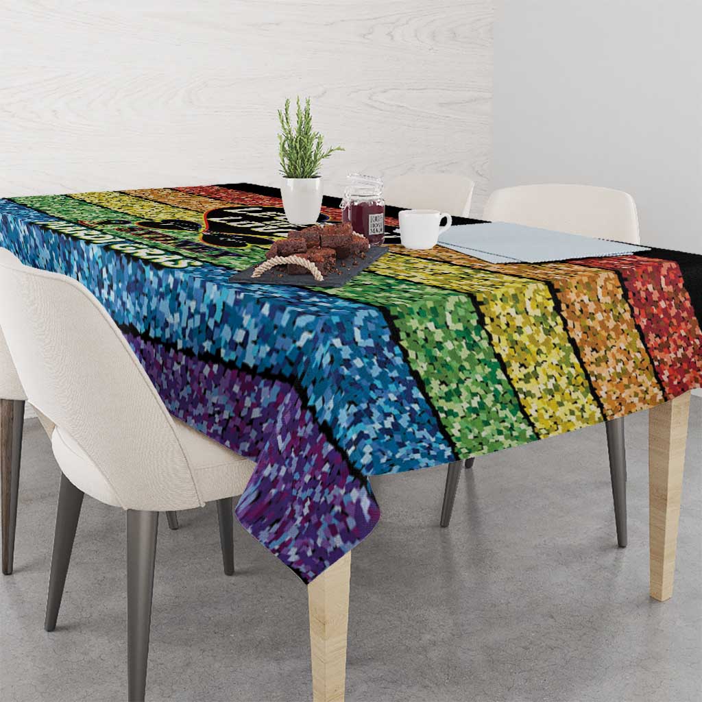 Free To Be Sydney Mardi Gras Tablecloth Legacy Of Love