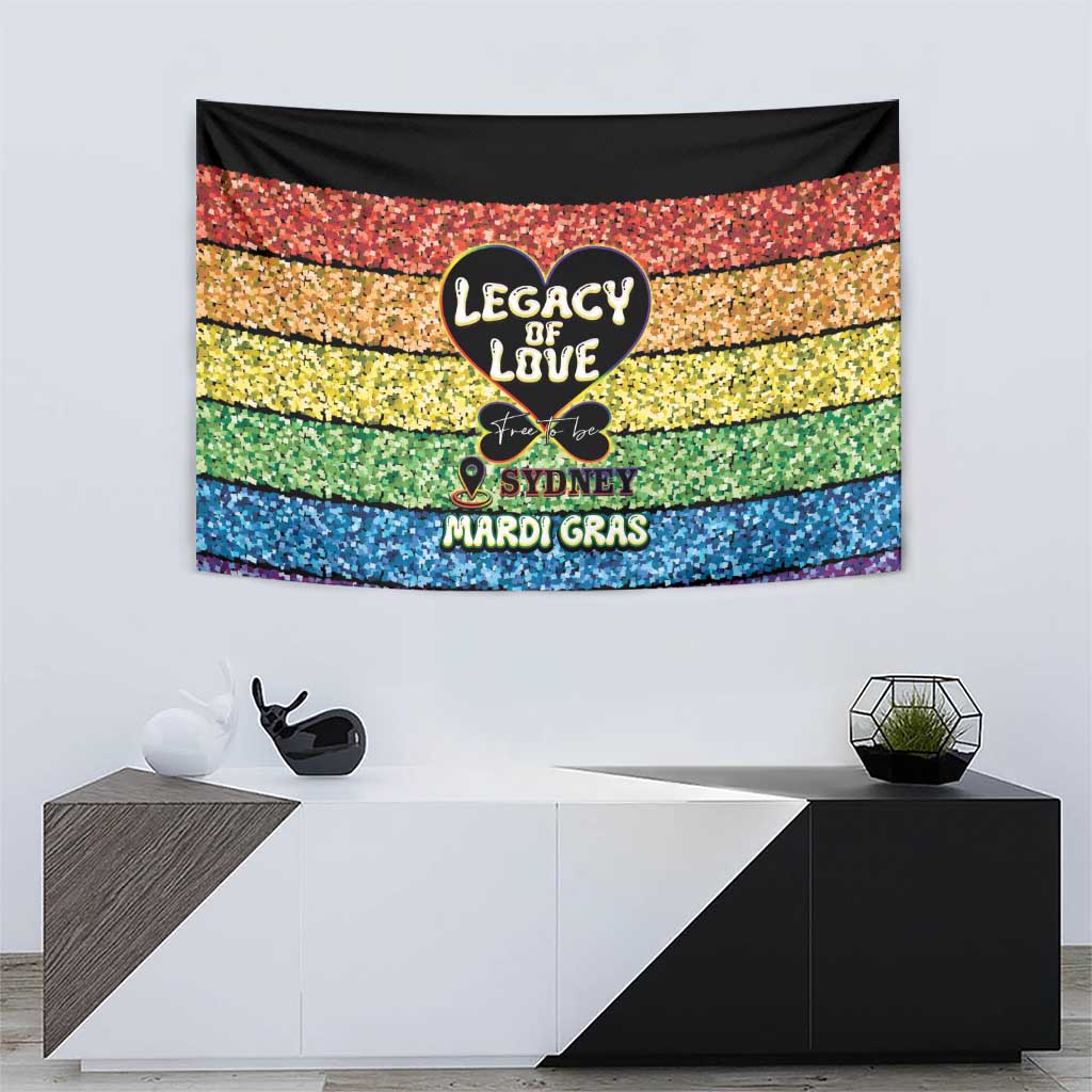 Free To Be Sydney Mardi Gras Tapestry Legacy Of Love
