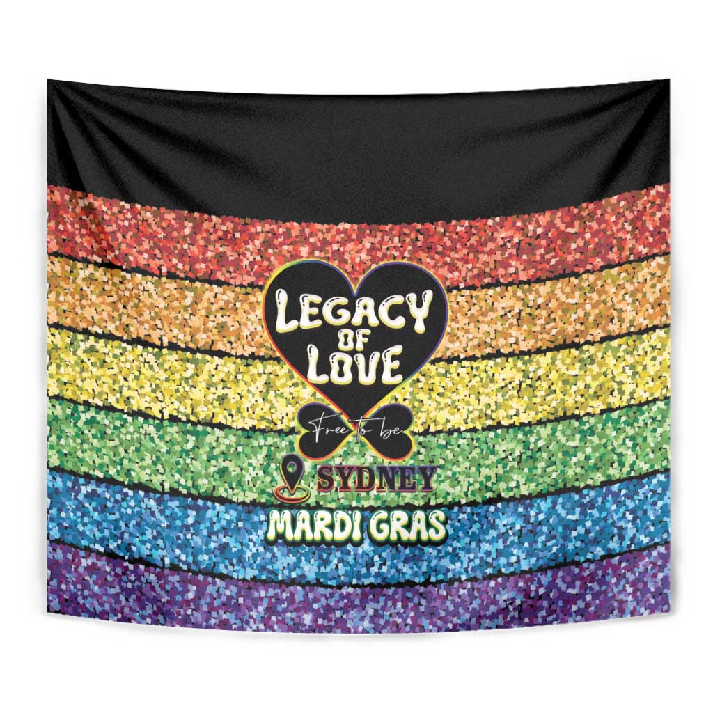 Free To Be Sydney Mardi Gras Tapestry Legacy Of Love