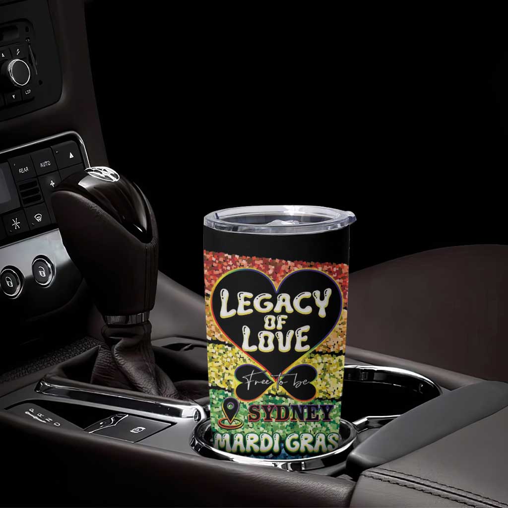 Free To Be Sydney Mardi Gras Tumbler Cup Legacy Of Love