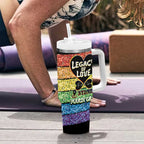 Free To Be Sydney Mardi Gras Tumbler With Handle Legacy Of Love