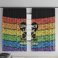 Free To Be Sydney Mardi Gras Window Curtain Legacy Of Love